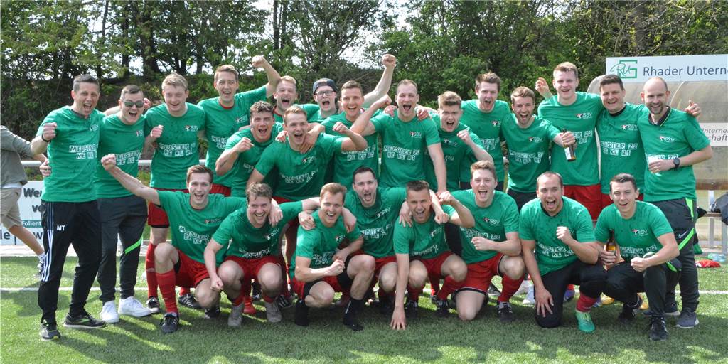 Mit Videos: So feierte der SSV Rhade den Aufstieg SSV Rhade ist Meister der Kreisliga b 1 Recklinghausen