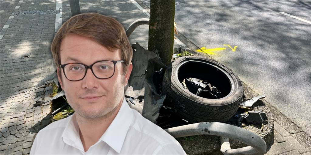 Trümmerfeld am Wall: Raser setzen Menschenleben aufs Spiel Trümmerfeld am Wall: Raser setzen Menschenleben aufs Spiel
