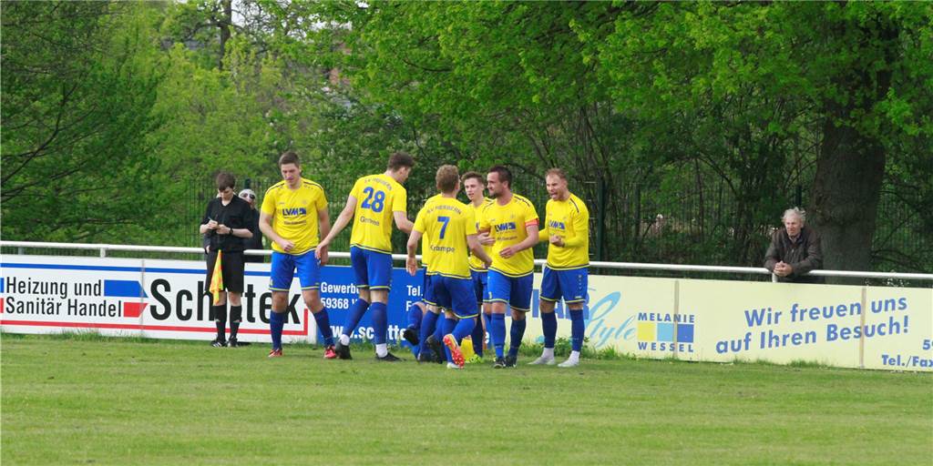 Der SV Herbern besiegt endlich ein lange währendes Problem Der SV Herbern besiegt endlich ein lange währendes Problem