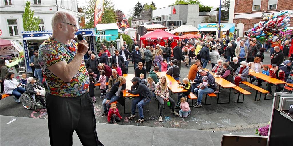 Maifest in Westhofen: Buntes Programm und kleiner politischer Eklat