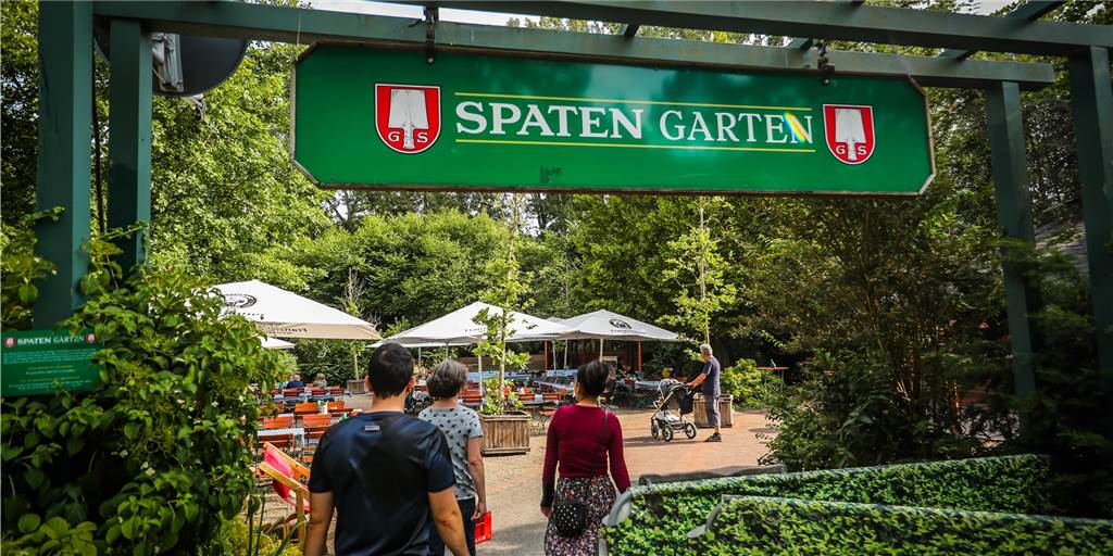 „Spaten Garten“ schließt: „Natürlich weint da ein Auge“ Einer der schönsten Biergärten Dortmunds: der „Spaten Garten“. (Archivbild)