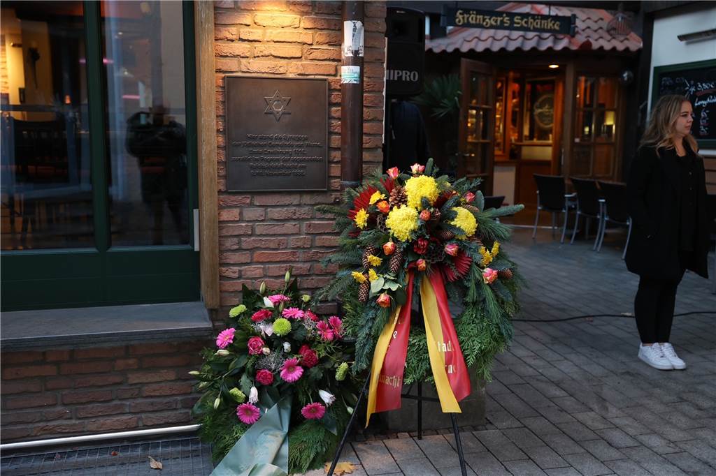 Wernes Bürger gedenken der Ereignisse der Pogromnacht 1938