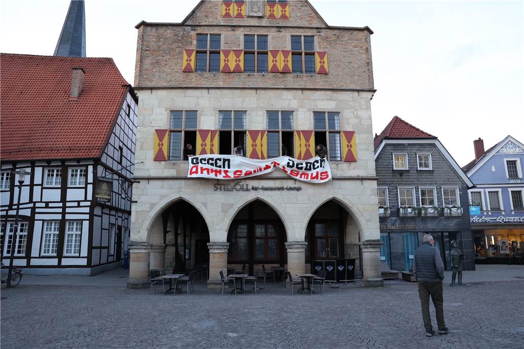 Wernes Bürger gedenken der Ereignisse der Pogromnacht 1938