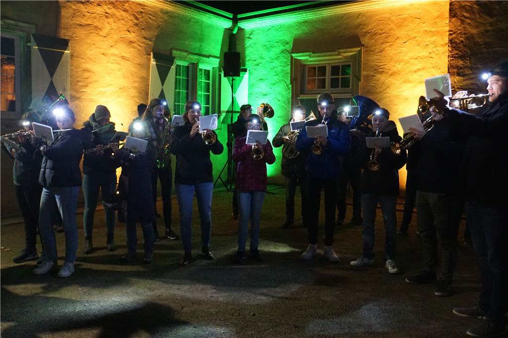 Fackelschein am Schloss Westerwinkel: Zahlreiche Fotos vom Martinsumzug in Herbern