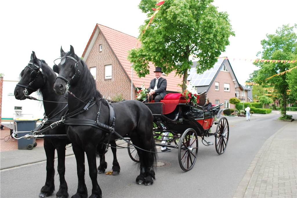 Fotostrecke vom Vogelschießen des Heimat- und Schützenvereins: Heeker bejubeln neuen König
