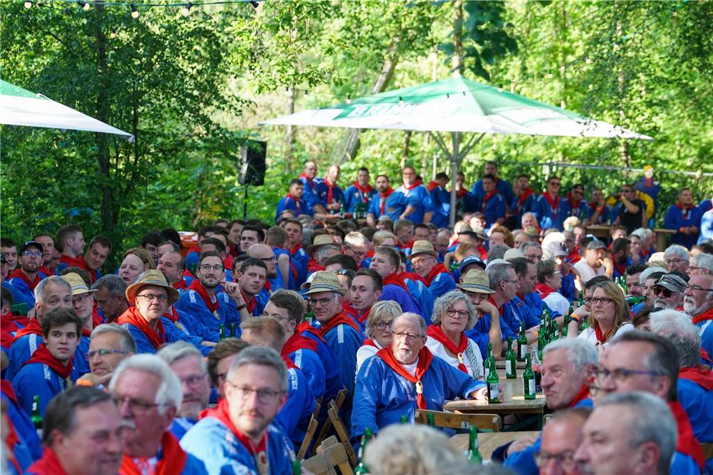 Große Vorfreude bei den Blaukitteln: Das war die 2. Brezelversammlung