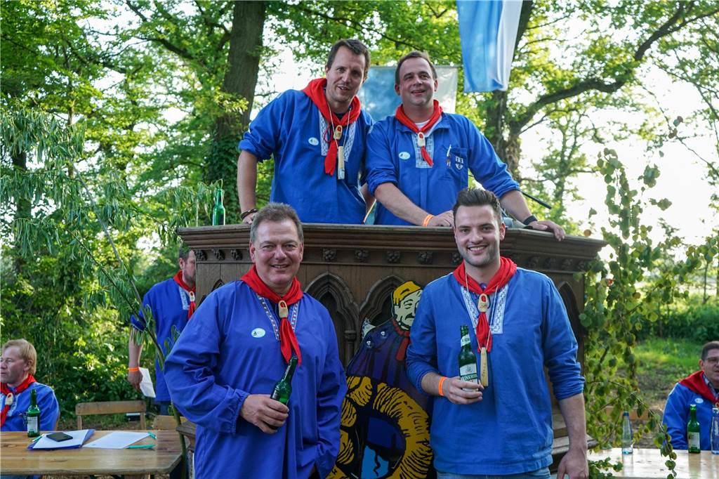 Große Vorfreude bei den Blaukitteln: Das war die 2. Brezelversammlung