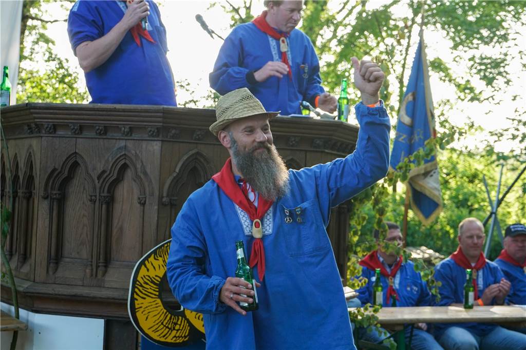 Große Vorfreude bei den Blaukitteln: Das war die 2. Brezelversammlung