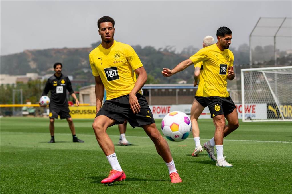 Erstes BVB-Training in San Diego: Bynoe-Gittens meldet sich zurück – Youngster tritt kürzer