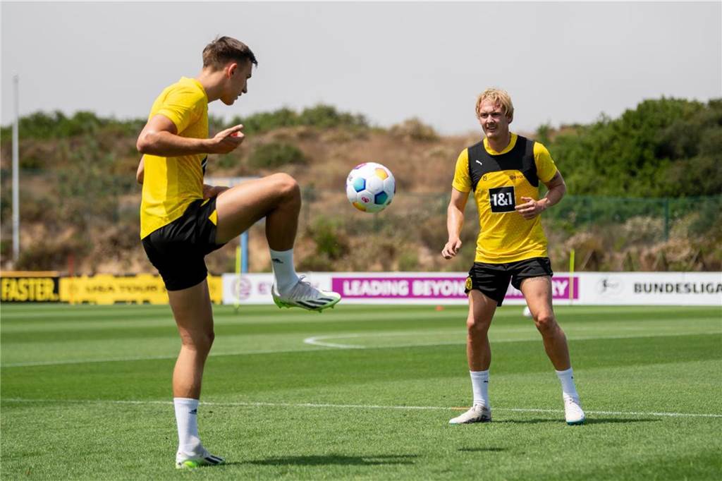 Erstes BVB-Training in San Diego: Bynoe-Gittens meldet sich zurück – Youngster tritt kürzer