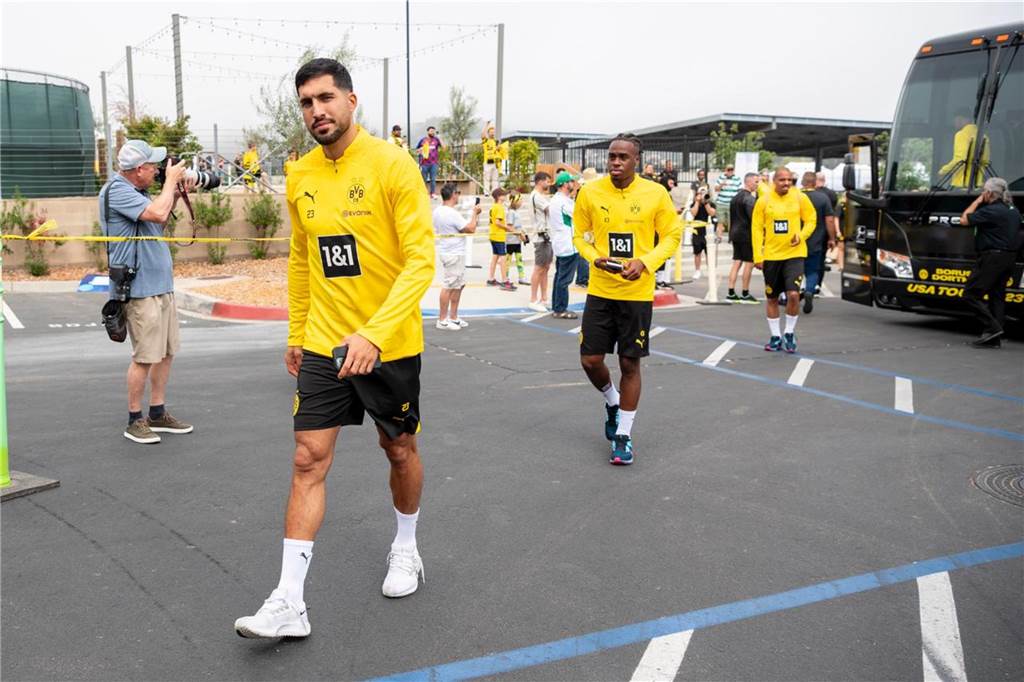 Erstes BVB-Training in San Diego: Bynoe-Gittens meldet sich zurück – Youngster tritt kürzer