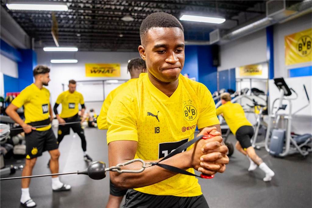 Erstes BVB-Training in San Diego: Bynoe-Gittens meldet sich zurück – Youngster tritt kürzer
