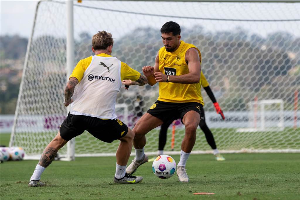 Intensive Einheiten für Schlotterbeck, Can und Co.: Viele BVB-Bilder aus San Diego