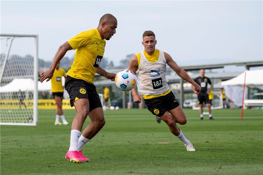 Intensive Einheiten für Schlotterbeck, Can und Co.: Viele BVB-Bilder aus San Diego
