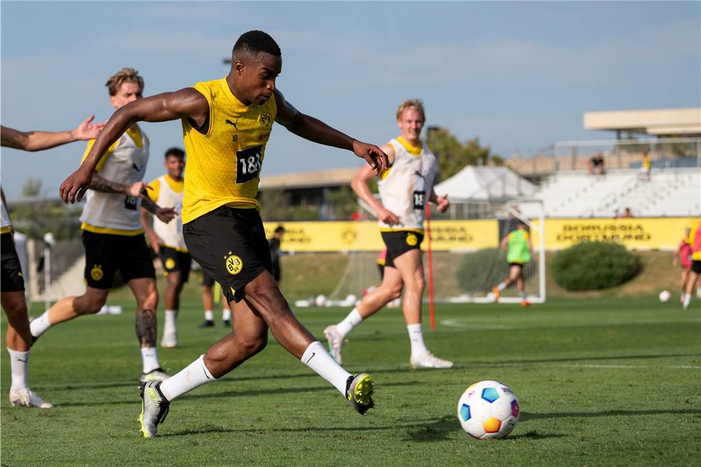 Intensive Einheiten für Schlotterbeck, Can und Co.: Viele BVB-Bilder aus San Diego