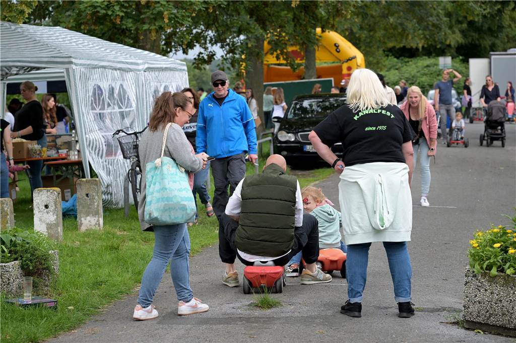 46. Kanalfest in Lünen-Süd: „Freunde und Freude am Kanal“ trotz Regen