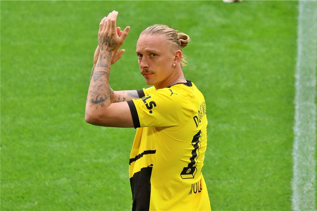 Sabitzer will „Titel gewinnen“ – Rückschlag für Adeyemi : Viele Bilder der BVB-Saisoneröffnung