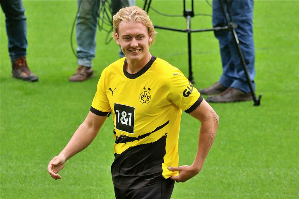 Sabitzer will „Titel gewinnen“ – Rückschlag für Adeyemi : Viele Bilder der BVB-Saisoneröffnung