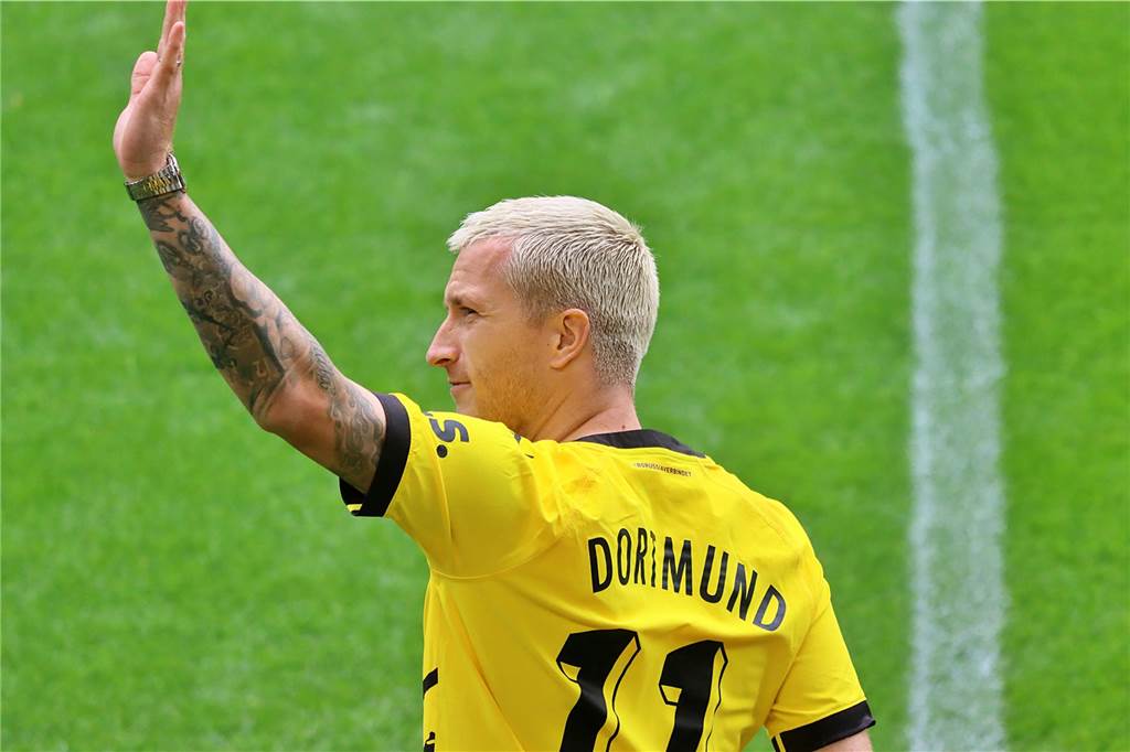 Sabitzer will „Titel gewinnen“ – Rückschlag für Adeyemi : Viele Bilder der BVB-Saisoneröffnung