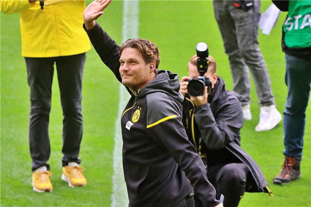 Sabitzer will „Titel gewinnen“ – Rückschlag für Adeyemi : Viele Bilder der BVB-Saisoneröffnung