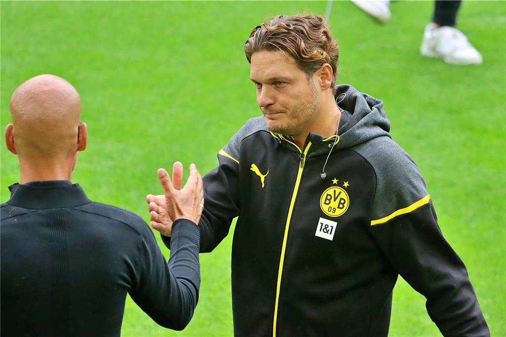 Sabitzer will „Titel gewinnen“ – Rückschlag für Adeyemi : Viele Bilder der BVB-Saisoneröffnung
