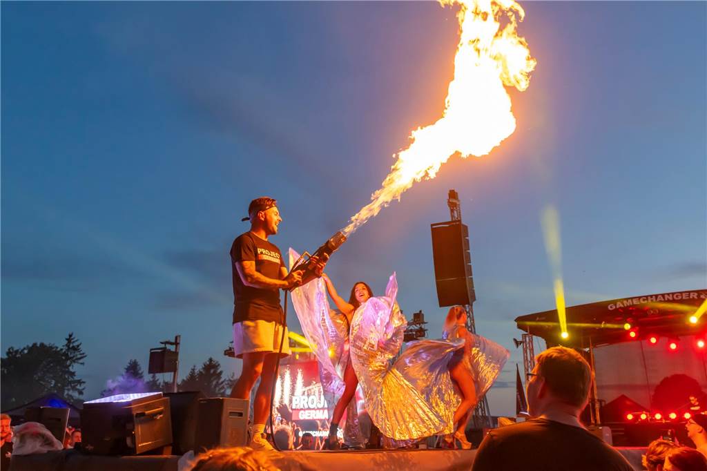 Project Germany: Zahlreiche Besucher beim Festival-Auftakt