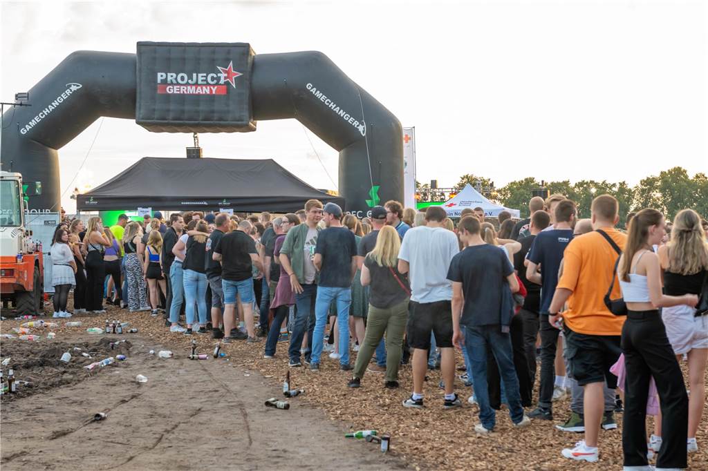 Project Germany: Zahlreiche Besucher beim Festival-Auftakt