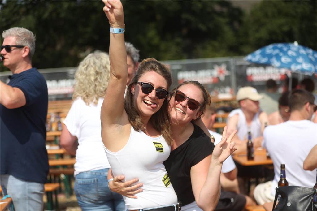 Bier und Weißwurst zum Festivalabschluss: Dritter Tag beim Project Germany in Capelle