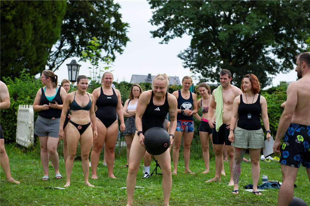 Die besten Bilder vom „Kraftakt 2023“ im Sythener Freibad