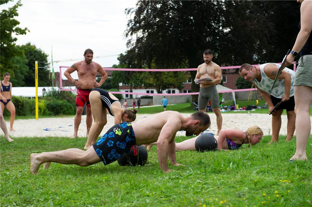 Die besten Bilder vom „Kraftakt 2023“ im Sythener Freibad