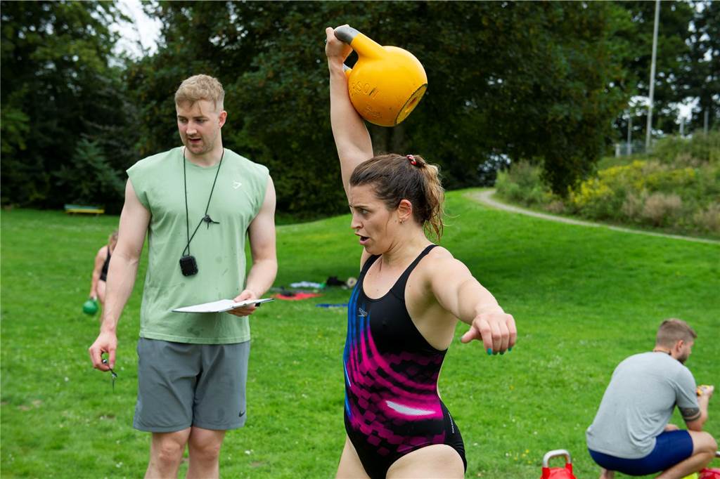 Die besten Bilder vom „Kraftakt 2023“ im Sythener Freibad