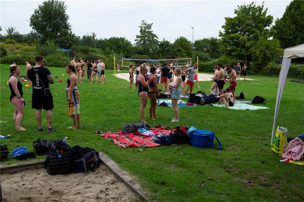 Die besten Bilder vom „Kraftakt 2023“ im Sythener Freibad