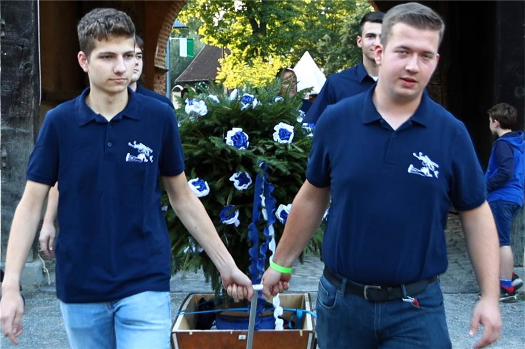 Schützenfest Sythen 2023: Viele Fotos vom Festauftakt am Schloss Sythen