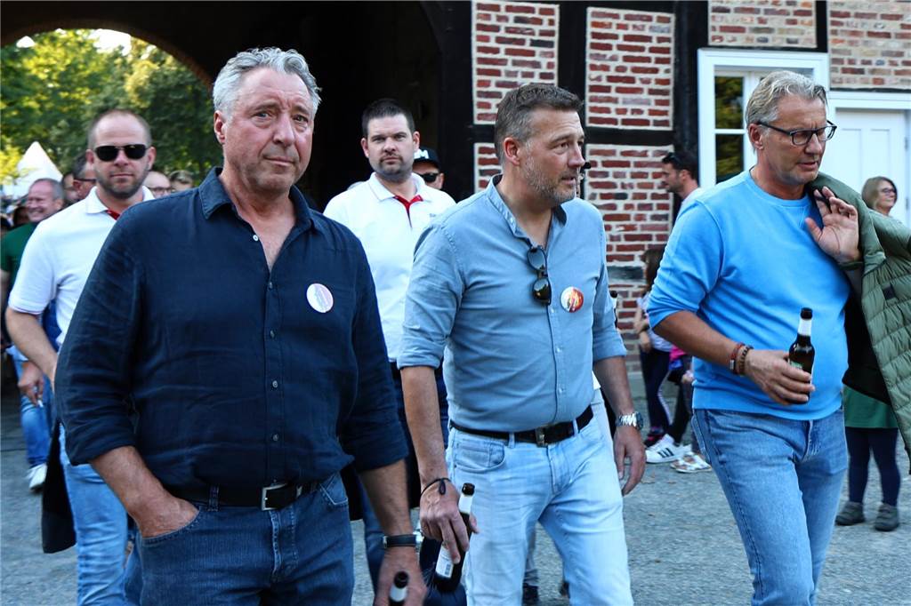 Schützenfest Sythen 2023: Viele Fotos vom Festauftakt am Schloss Sythen