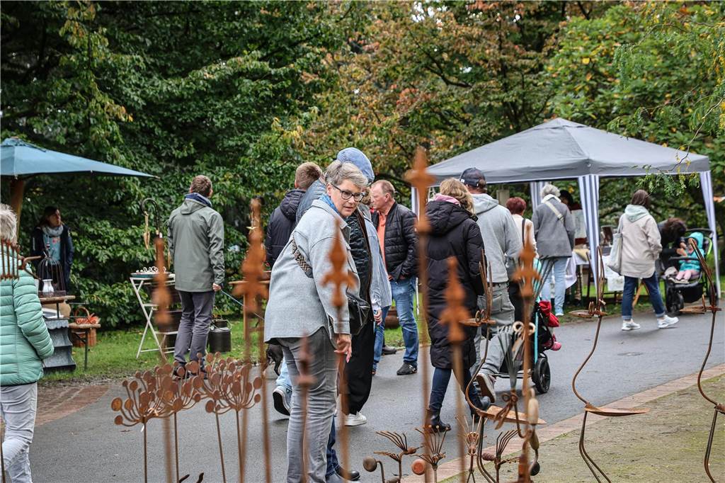 Fotos vom Herbstmarkt 2023 im Dortmunder Westfalenpark.
