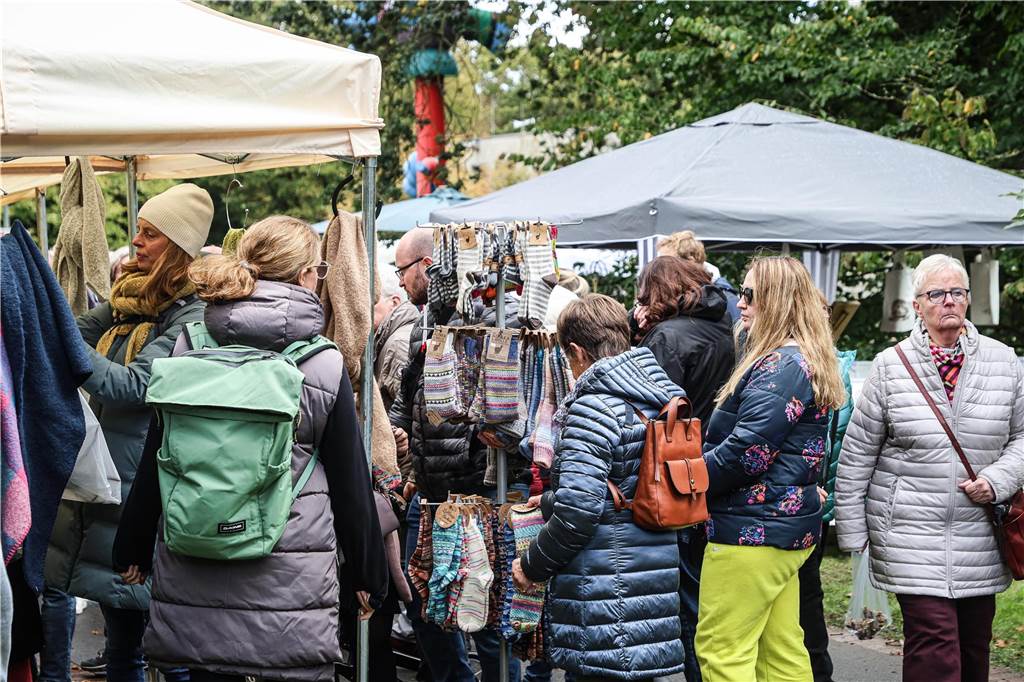 Fotos vom Herbstmarkt 2023 im Dortmunder Westfalenpark.