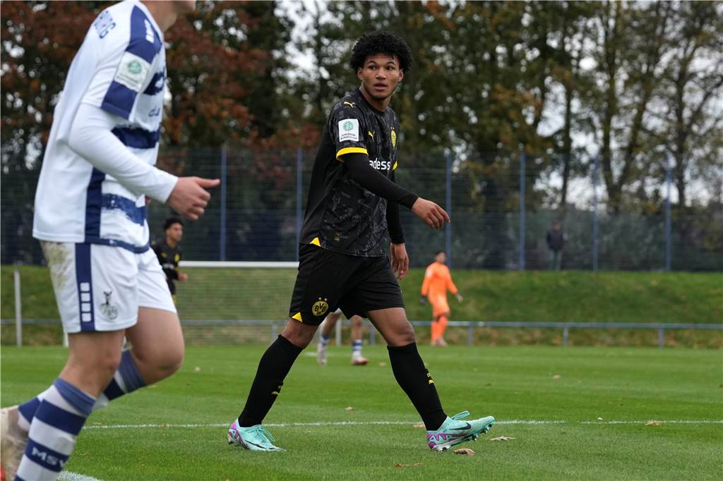 BVB-Toptalent nach Suspendierung zurück auf dem Platz: So lief das Comeback von Paris Brunner