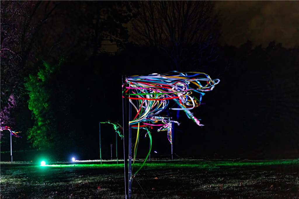 Winterleuchten 2023 im Westfalenpark: Die schönsten Fotos vom Lichtspektakel
