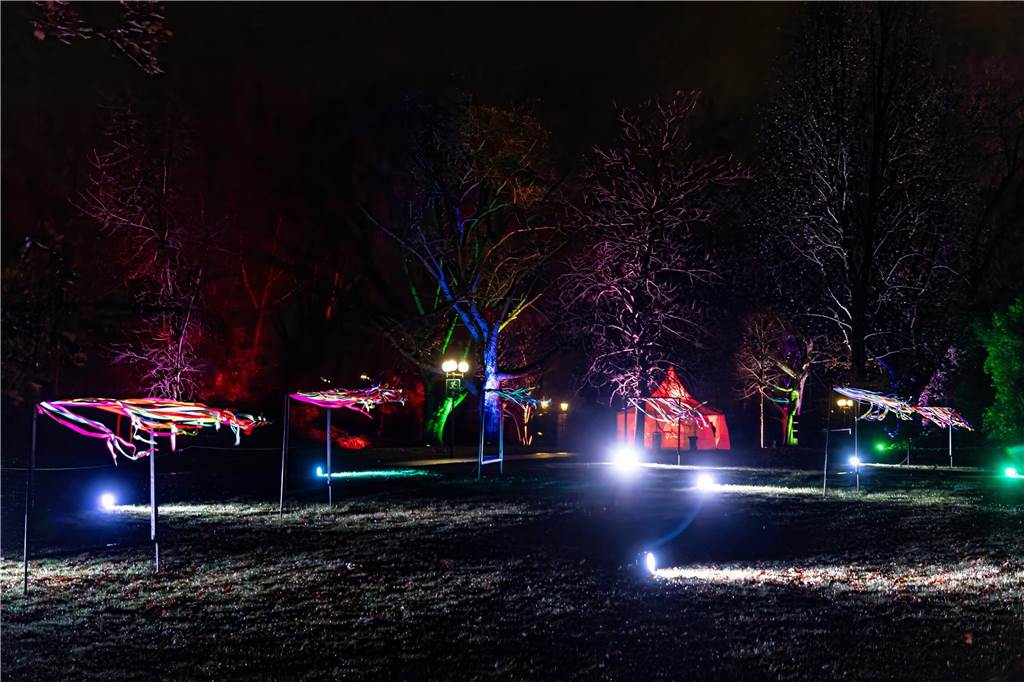 Winterleuchten 2023 im Westfalenpark: Die schönsten Fotos vom Lichtspektakel