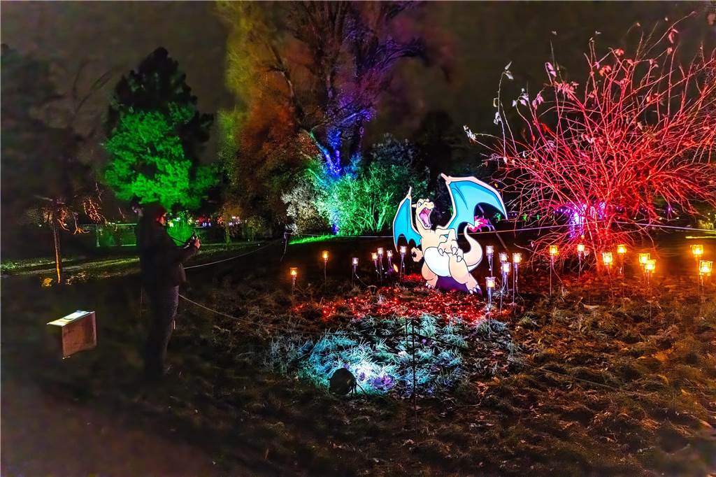 Winterleuchten 2023 im Westfalenpark: Die schönsten Fotos vom Lichtspektakel