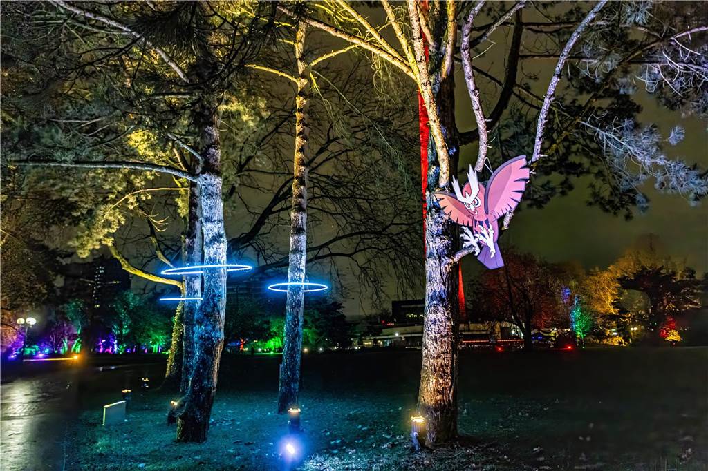 Winterleuchten 2023 im Westfalenpark: Die schönsten Fotos vom Lichtspektakel