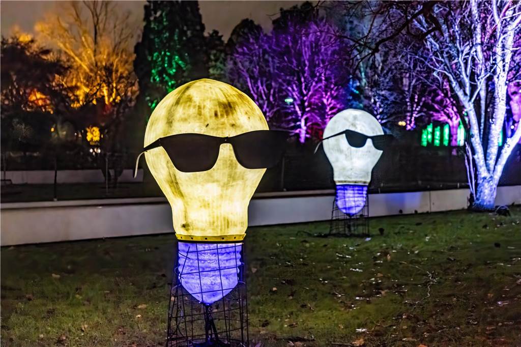 Winterleuchten 2023 im Westfalenpark: Die schönsten Fotos vom Lichtspektakel