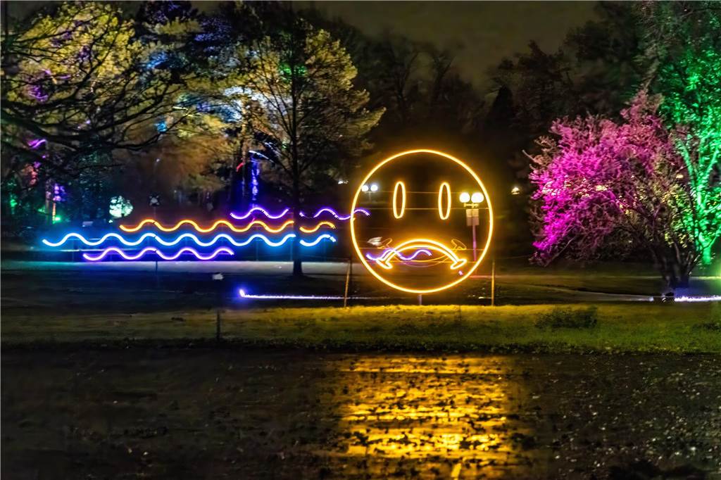 Winterleuchten 2023 im Westfalenpark: Die schönsten Fotos vom Lichtspektakel