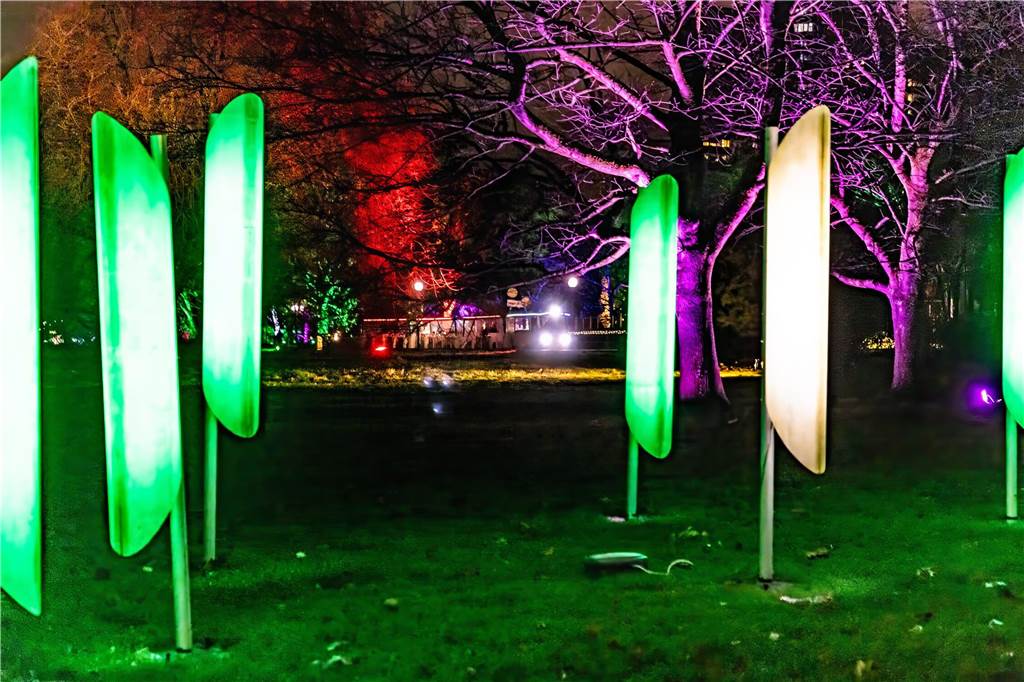 Winterleuchten 2023 im Westfalenpark: Die schönsten Fotos vom Lichtspektakel