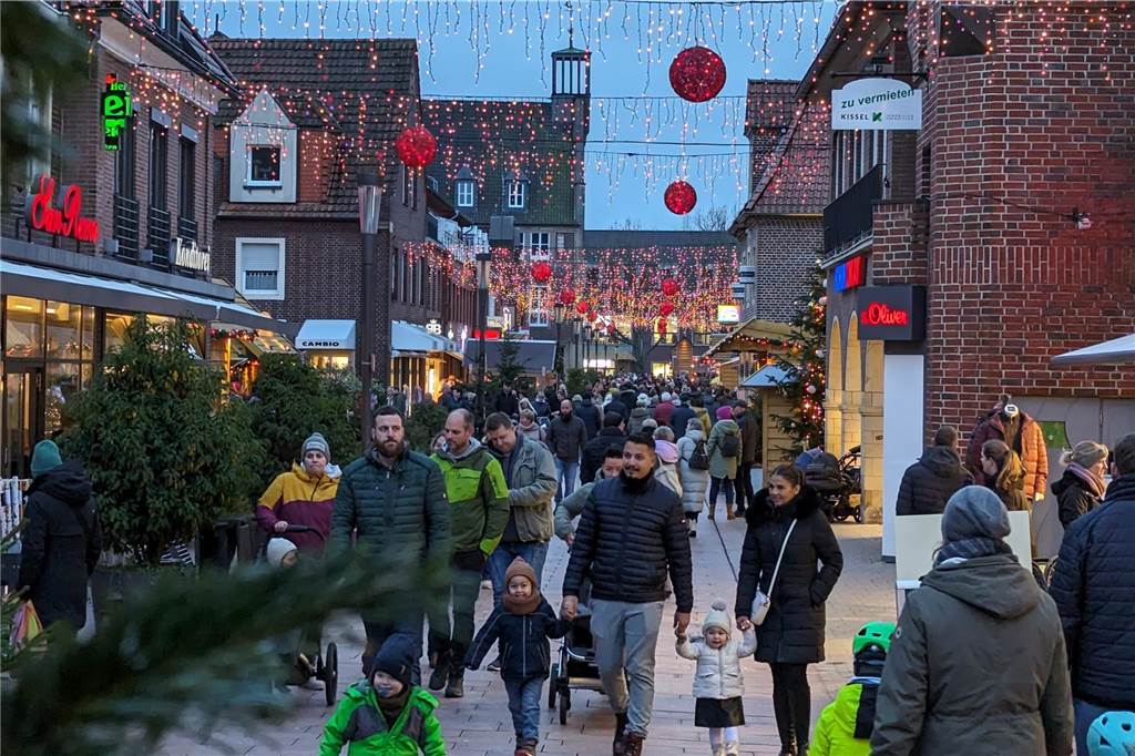 Viele Bilder: So stimmungsvoll war der Winterzauber-Sonntag in Ahaus