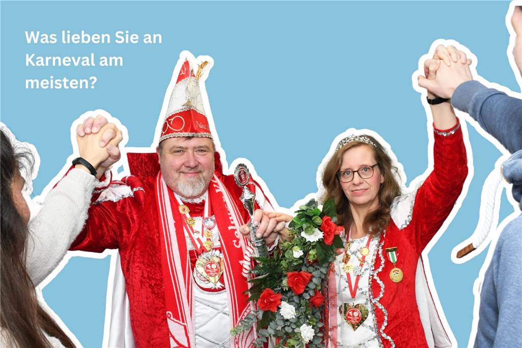 Wie halten Sie sich fit und was lieben Sie an Karneval? Das Selmer Stadtprinzenpaar im Interview ohne Worte