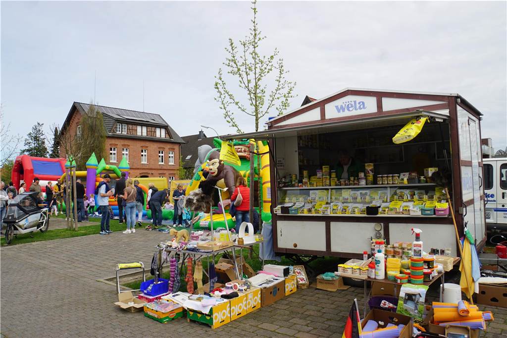 Frühlingsfest Herbern 2024: Volle Straßen bei bestem Wetter