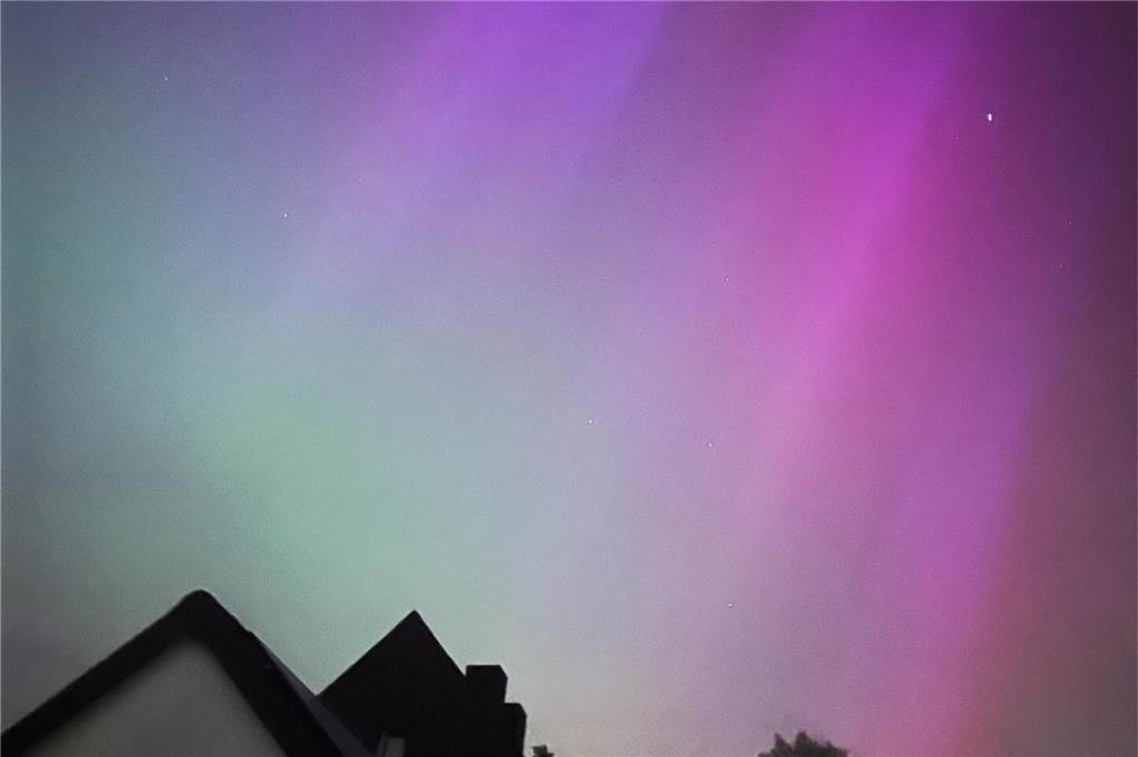 Polarlichter über Haltern: Schicken Sie uns Ihre Fotos!