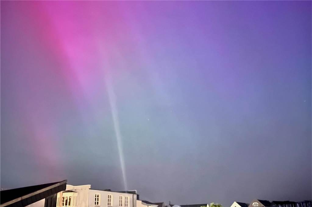 Polarlichter über Haltern: Schicken Sie uns Ihre Fotos!