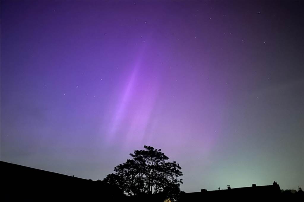 Polarlichter über Dorsten: Schicken Sie uns Ihre Fotos!